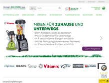 Tablet Screenshot of bio-store.at